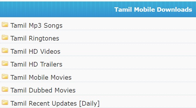 Tamil Movies List
