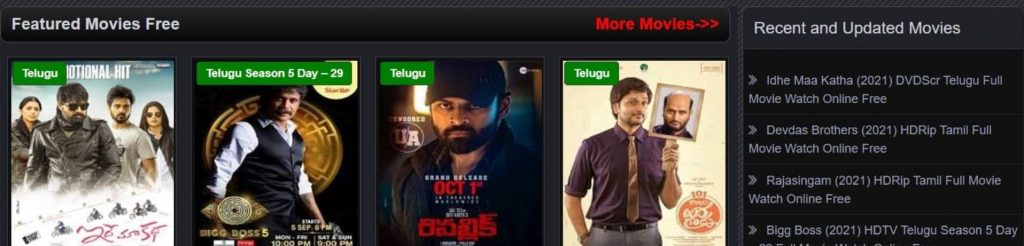 4MovieRulz Telugu Movies