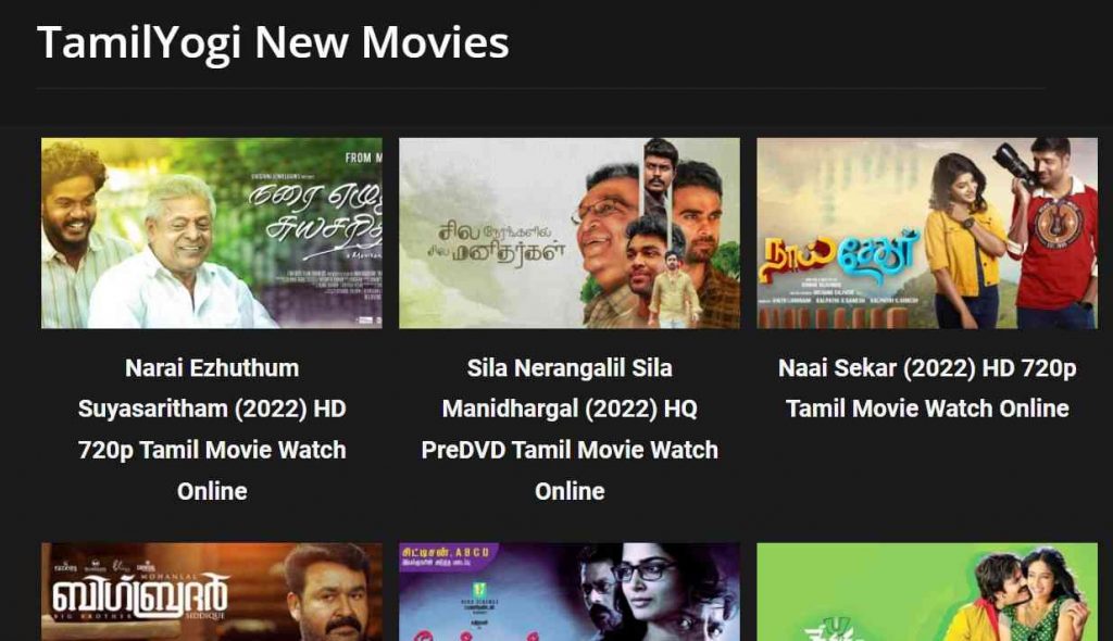 Movies on TamilYogi